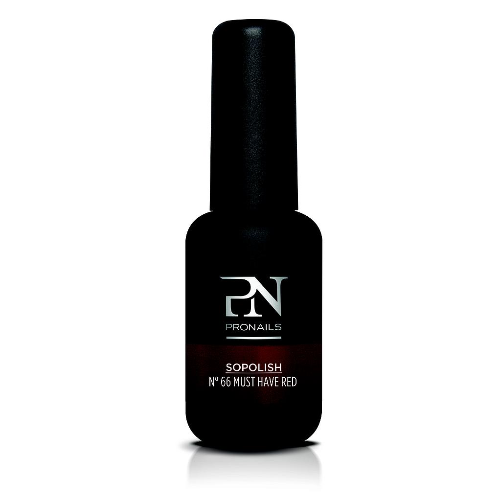 Esmalte uñas semipermanente 66 Must Have Red 8ml