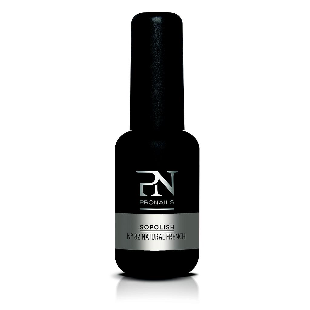 Esmalte uñas semipermanente 82 Natural French 8ml