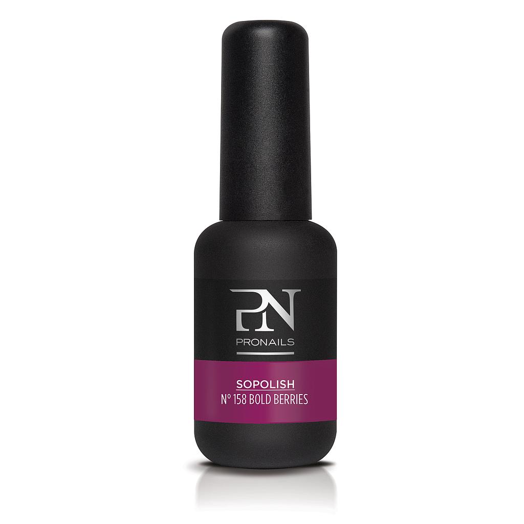 Esmalte uñas semipermanente 158 Bold Berries 8ml