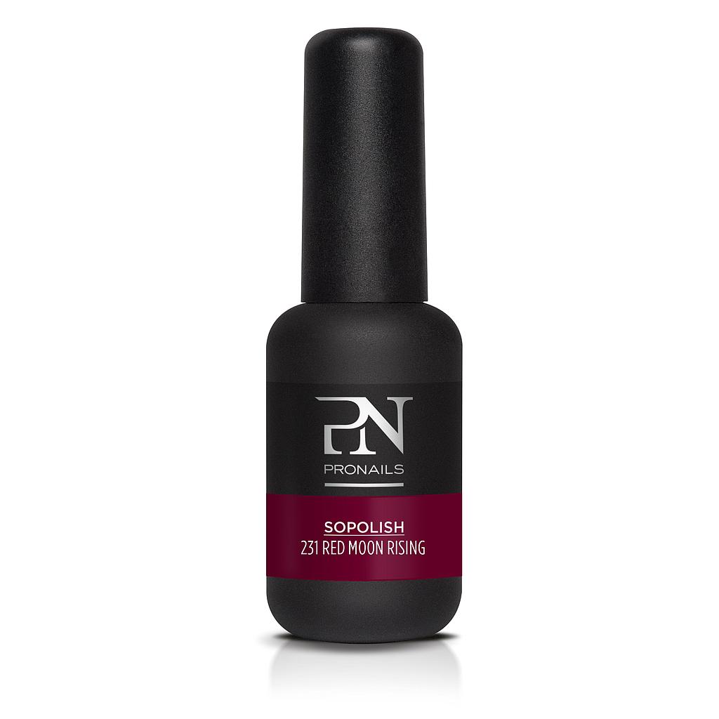 Esmalte uñas semipermanente 231 Red Moon Rising 8ml