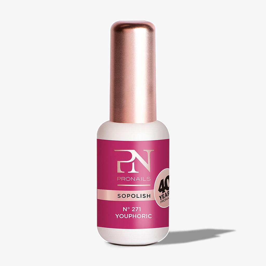 Esmalte uñas semipermanente 271 Youphoric 8ml