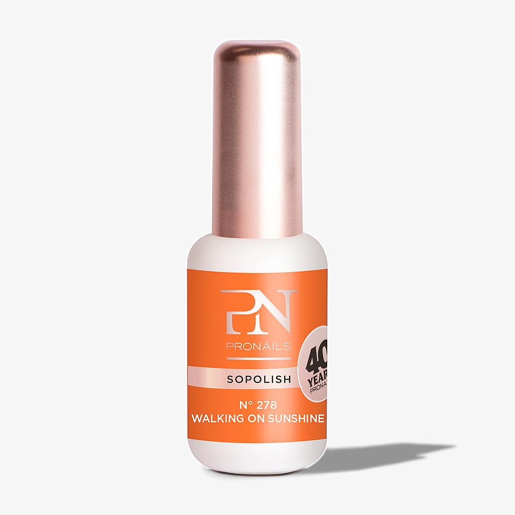 Esmalte uñas semipermanente 278 Walking On Sunshine 8ml